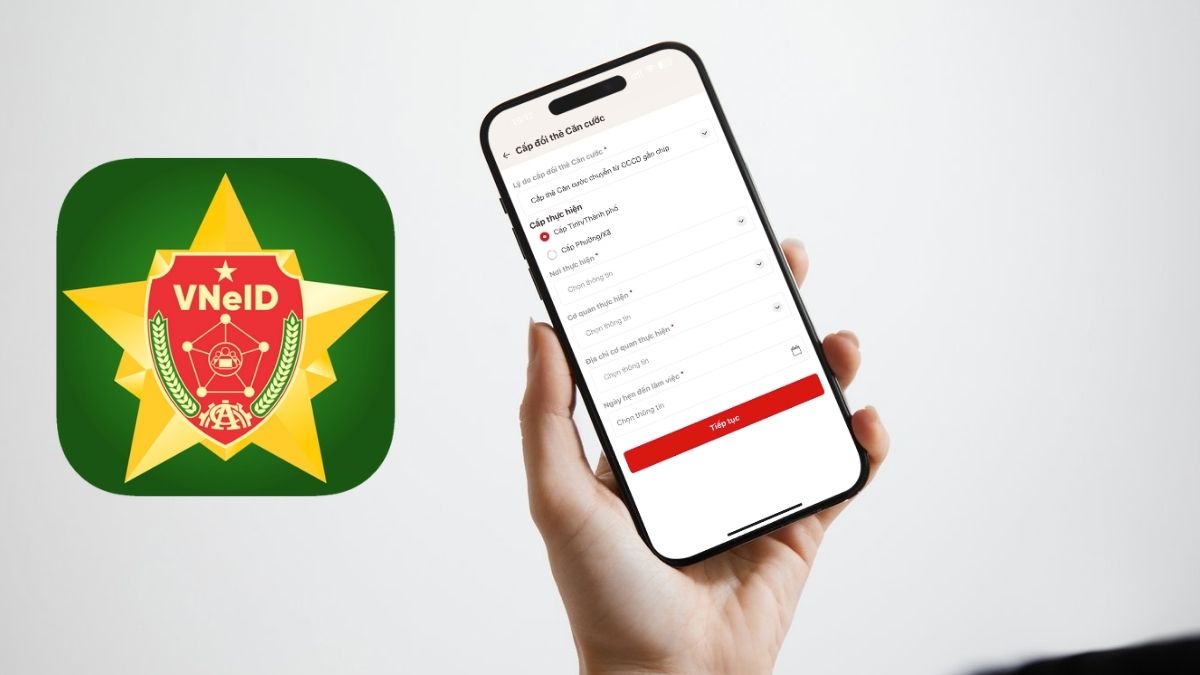 Hướng dẫn cấp đổi thẻ căn cước trên VNeID
