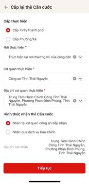 Xác nhận thông tin cá nhân