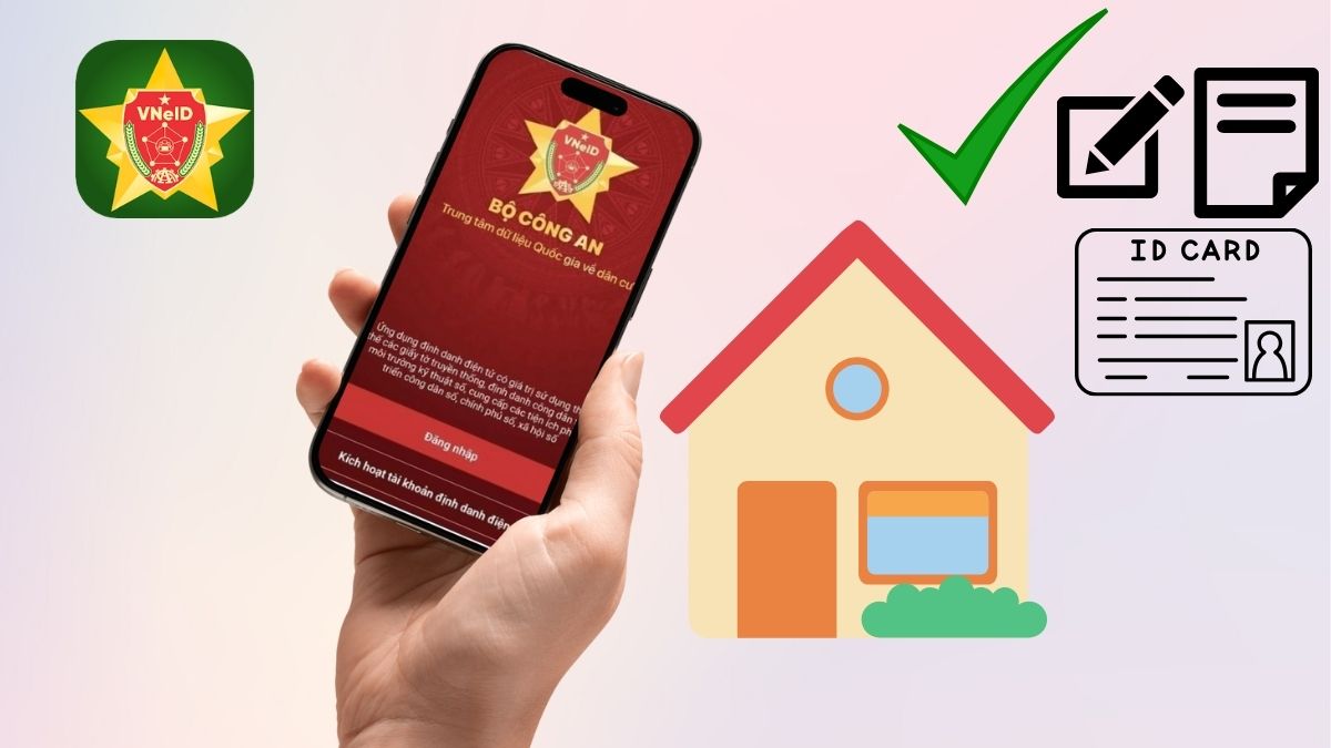Điều chỉnh thông tin cư trú trên VNeID
